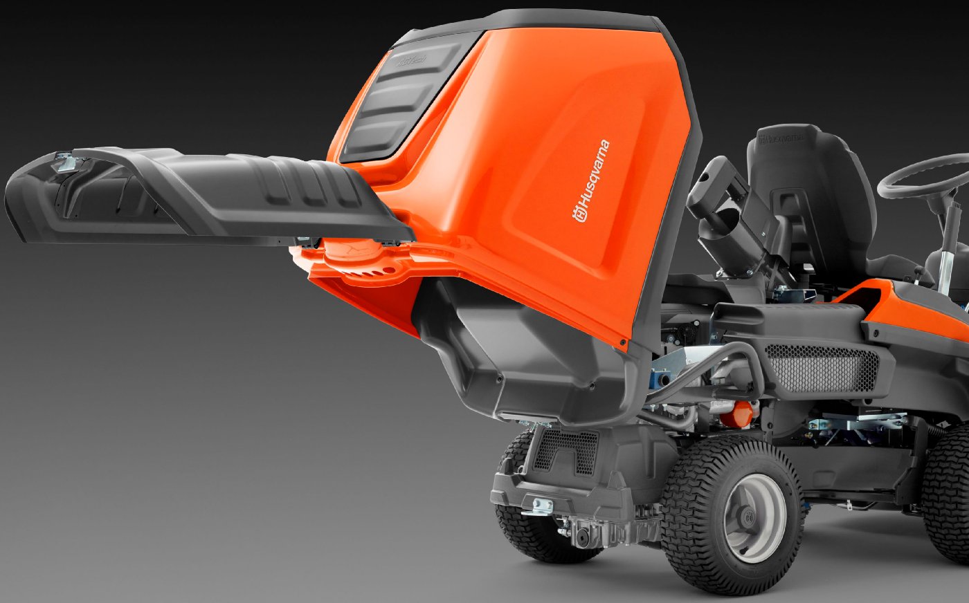 Husqvarna Profi Allrad-Frontmäher RC 320Ts AWD - Grundgerät ohne Mähdeck