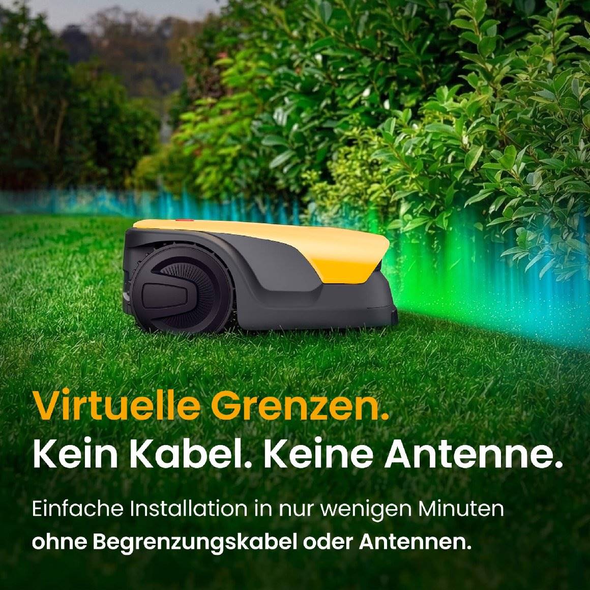Stiga kabelloser Mähroboter A 6v - mit kostenloser Abdeckung