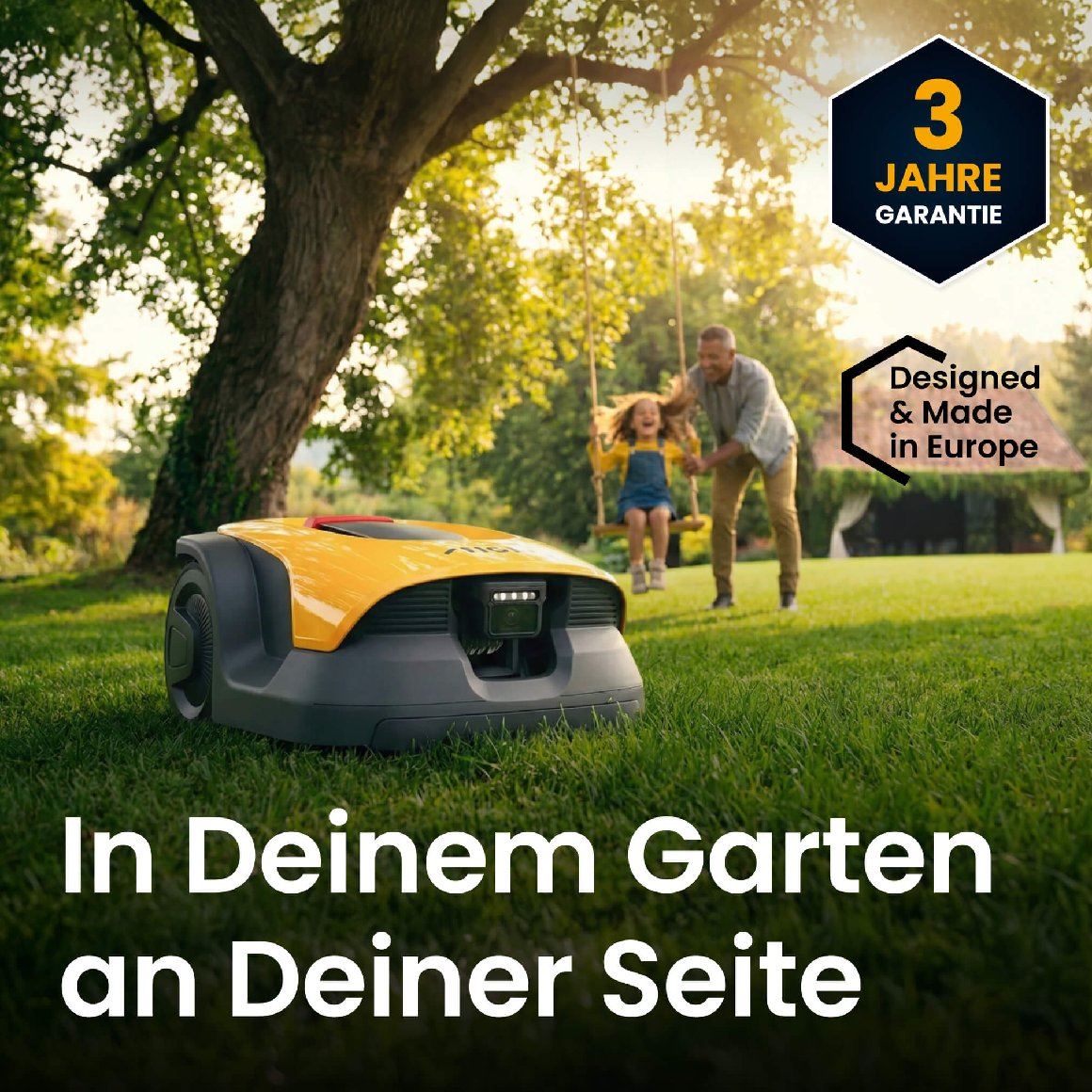 Stiga kabelloser Mähroboter A 6v - mit kostenloser Abdeckung