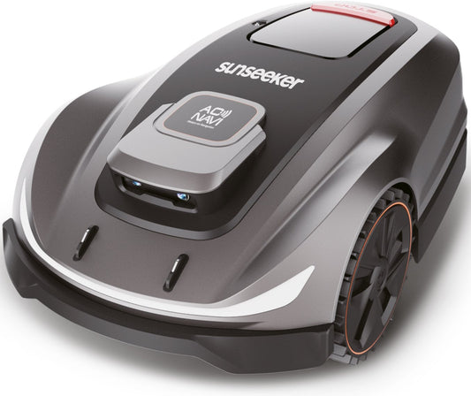 Sunseeker kabelloser Mähroboter Elite X5 - für große Rasenflächen mit Allradantrieb